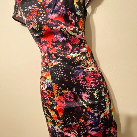 Cap Sleeve Cheongsam Style Dress NWOT - Size M - Picture 4 of 7